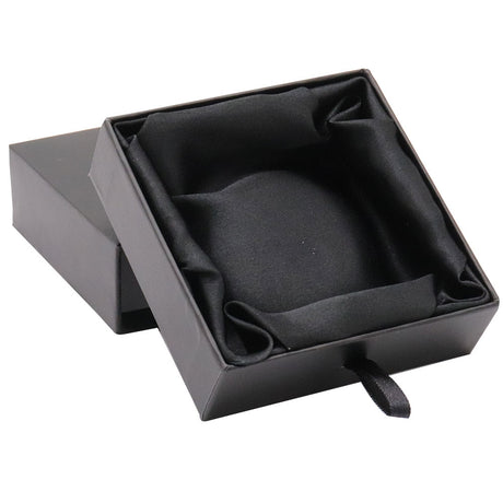 Matte Black Paper Slider Bangle Box
