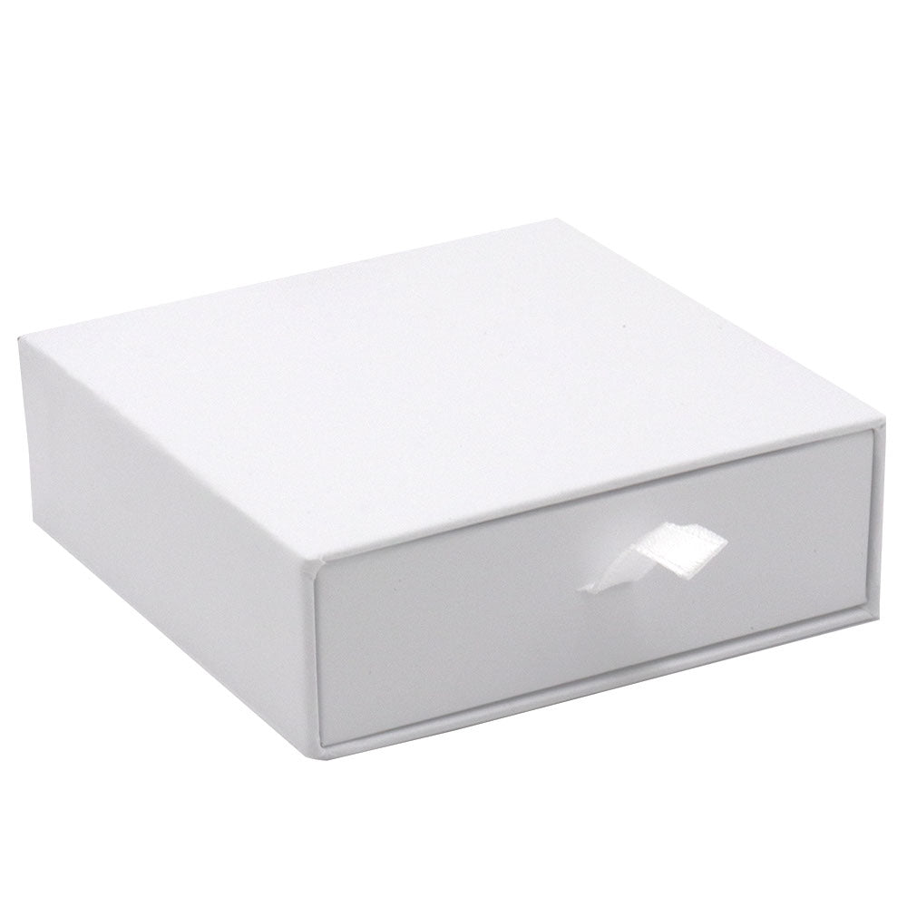 Matte White Paper Slider Bangle Box