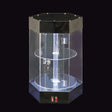 Rotating Display Case with LED Lights