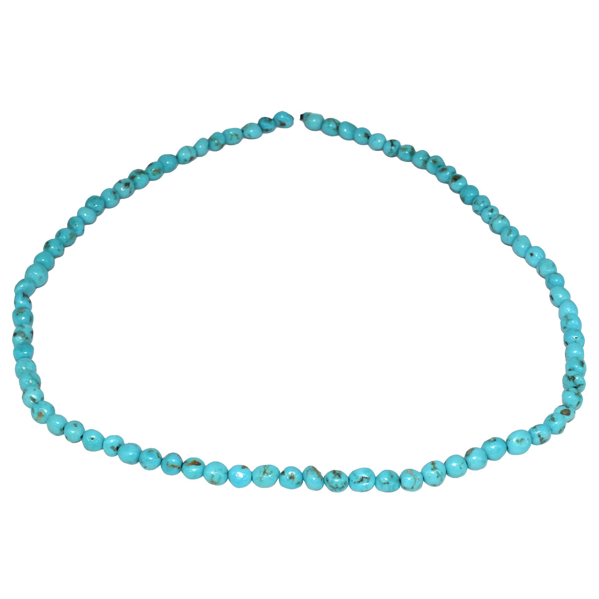 Natural Kingman Turquoise 5–6mm Nugget Beads – Arizona |