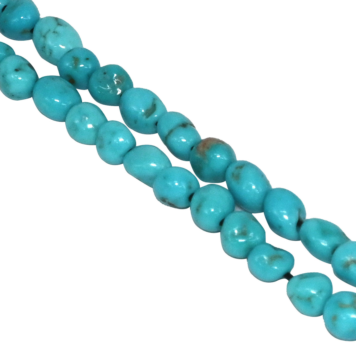 Natural Kingman Turquoise 4–5 mm Nugget Beads – Arizona