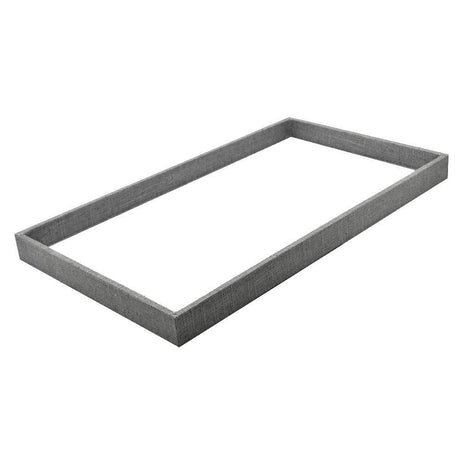 Grey Linen Jewelry Tray-Full Size-1"