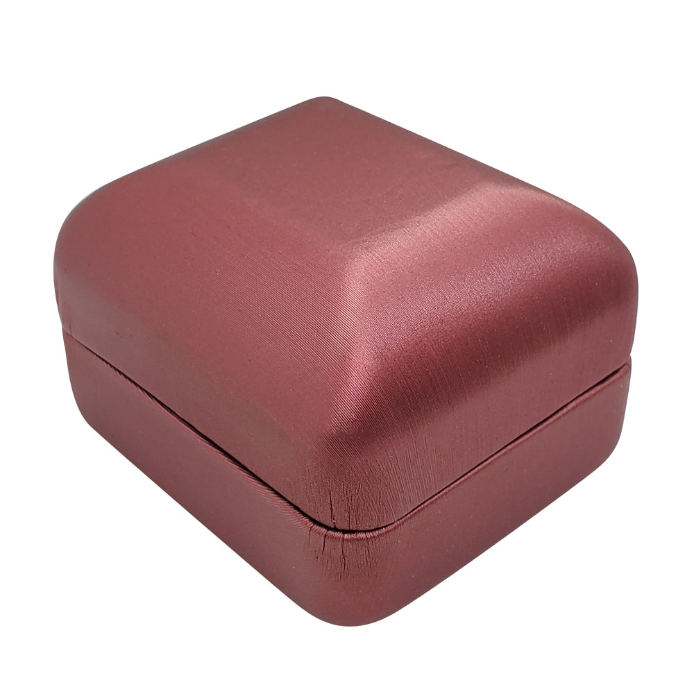 Burgundy Leatherette Jewelry Earring Boxes