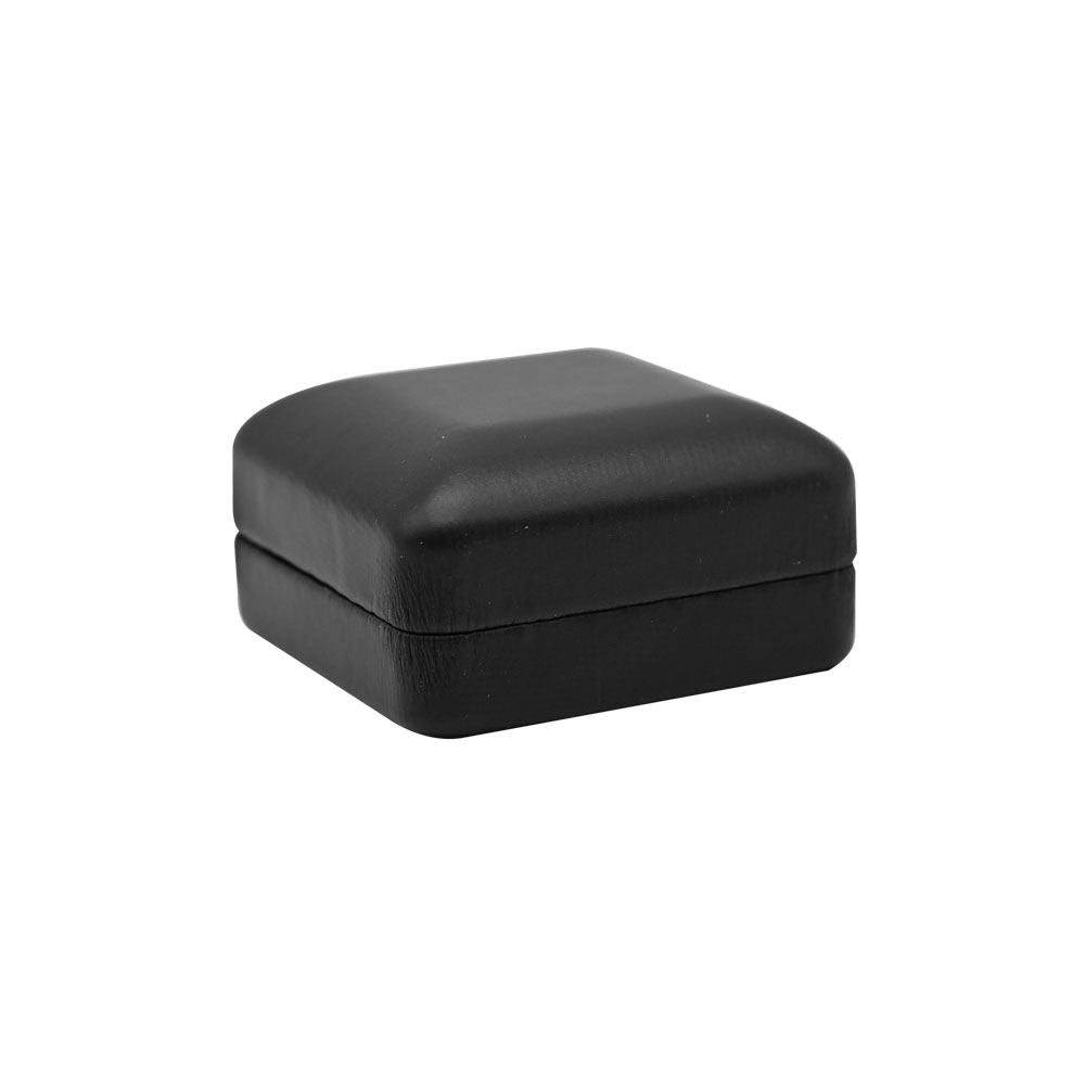 Black Leatherette Jewelry Pendant Box