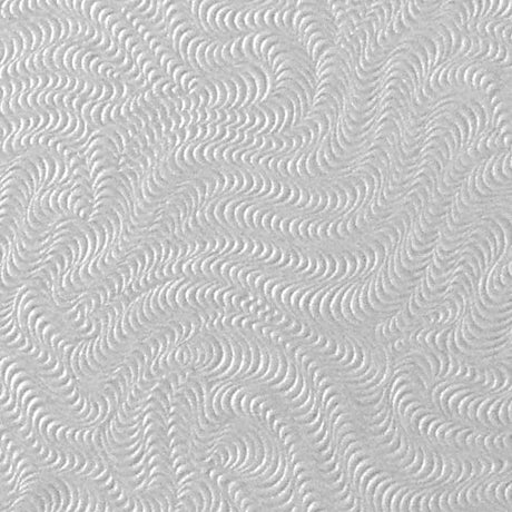 Swirl White Clear-View Lid Cotton Filled Jewelry Gift Boxes #21