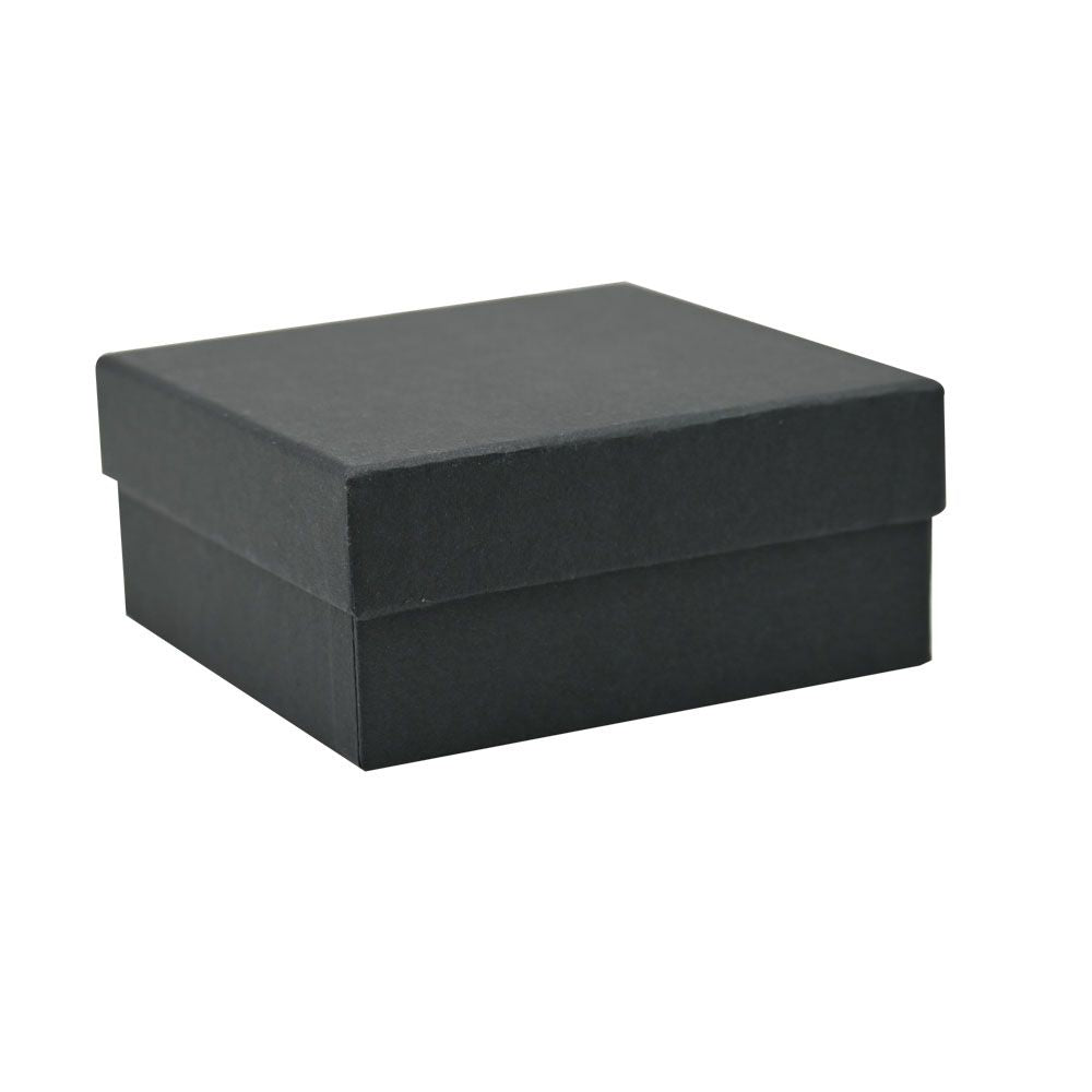 Large Black Wood Jewelry Box for Earrings / Pendants
