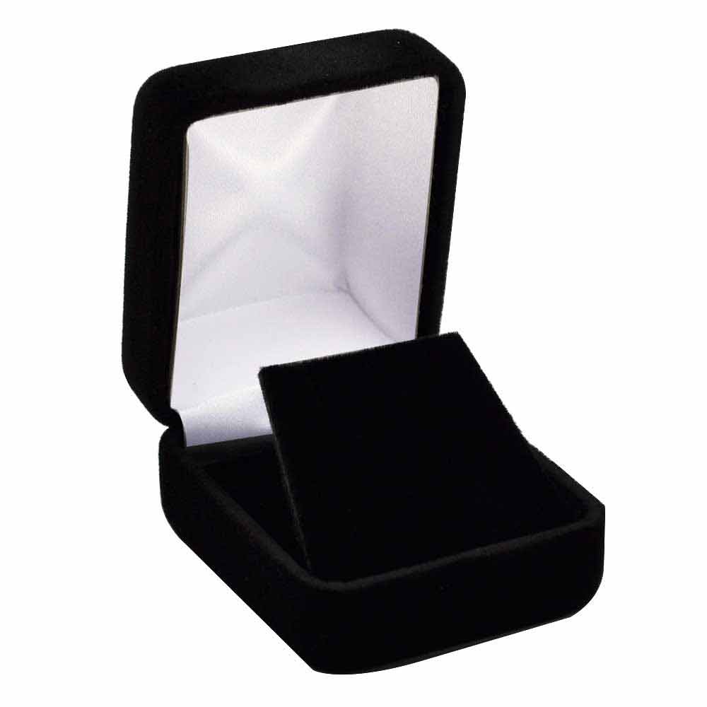 Black Velvet Jewelry Earring Boxes