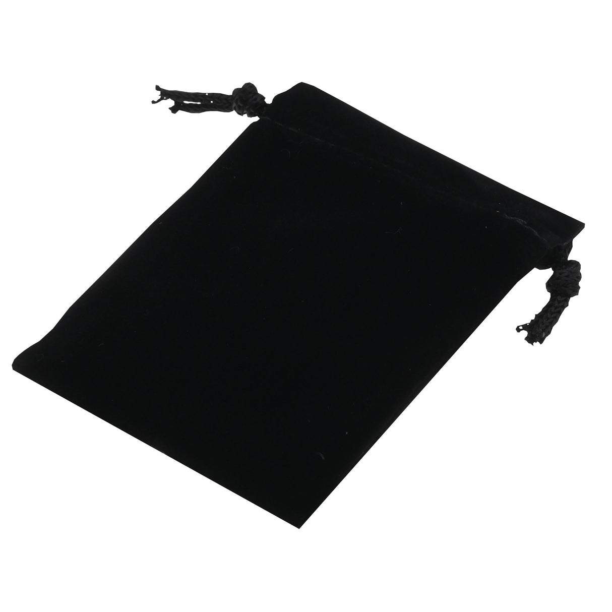 Black Velvet Drawstring Jewelry Pouches, 2-3/4" x 3" – 12 Pack