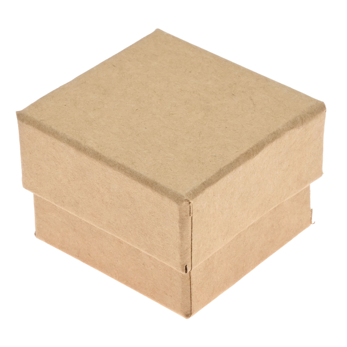 Brown Kraft Paper Jewelry Ring Gift Boxes, Foam Insert