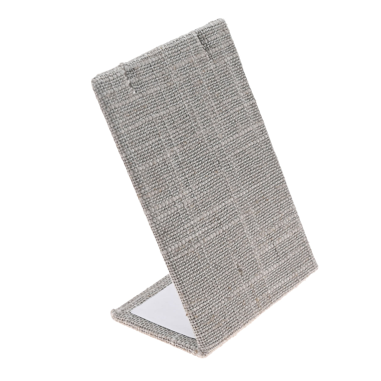 Grey Linen Jewelry Earring / Pendant Stand