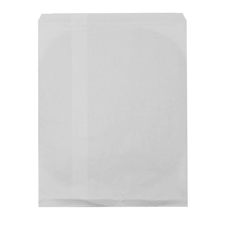 White Paper Gift Shopping Bags, 100 Per Pack, 12" x 15"