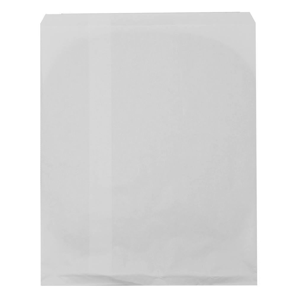 White Paper Gift Shopping Bags, 100 Per Pack, 10" x 13"