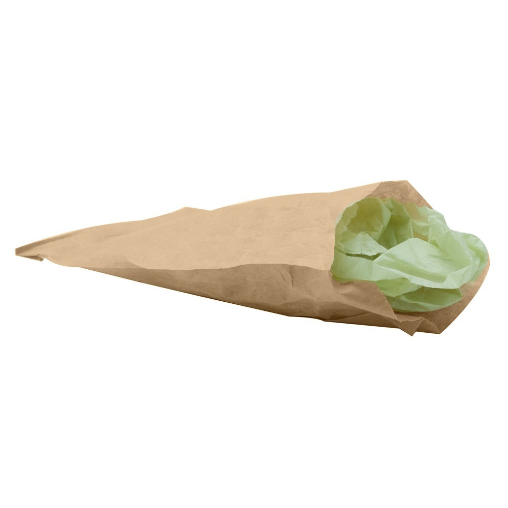 Brown Kraft Paper Gift Shopping Bags, 100 Per Pack, 4" x 6"