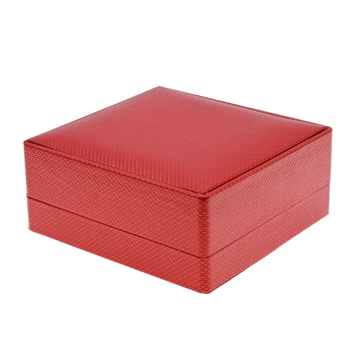 Premium Red Textured Earring / Pendant Jewelry Boxes