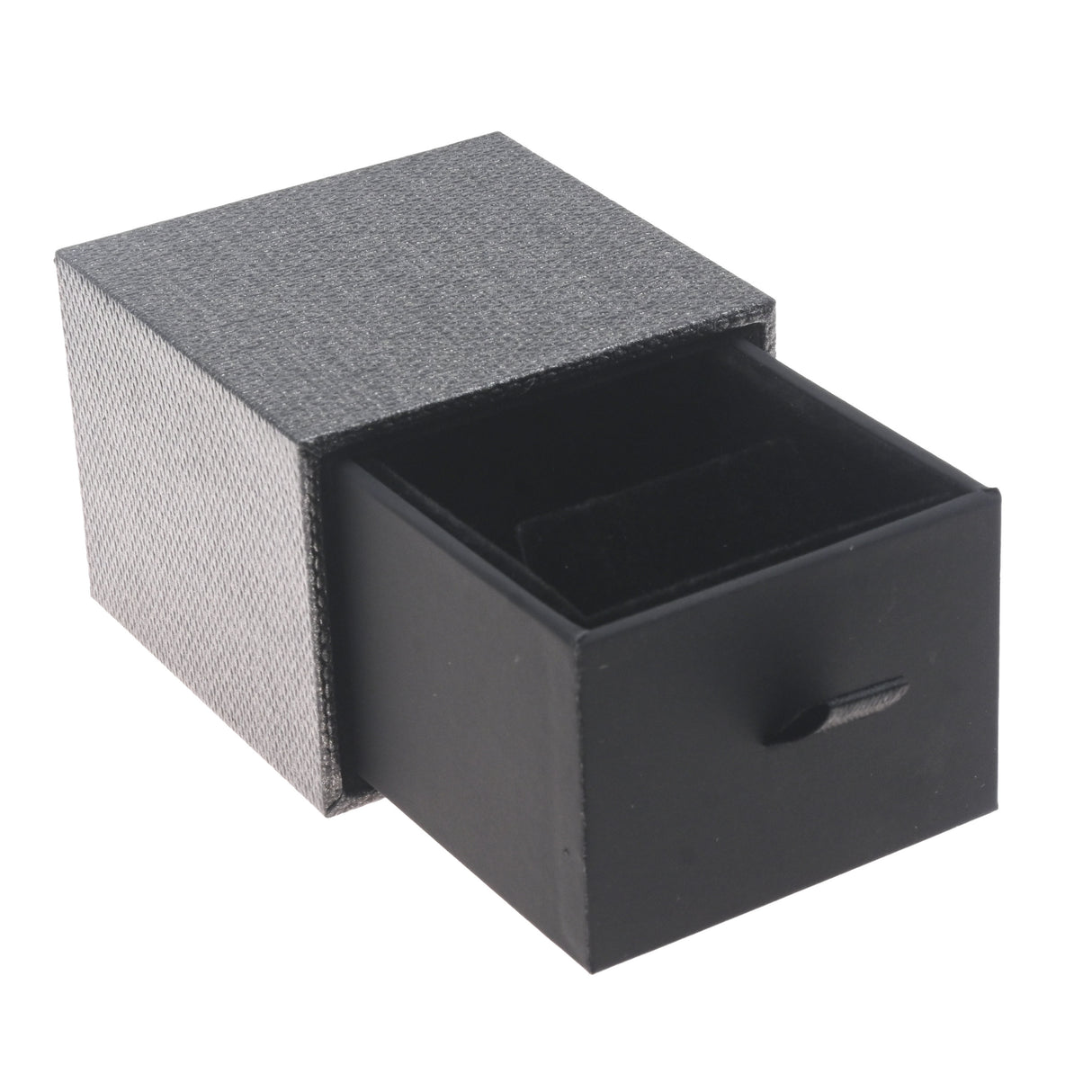 Metallic Grey Slider Earring Box