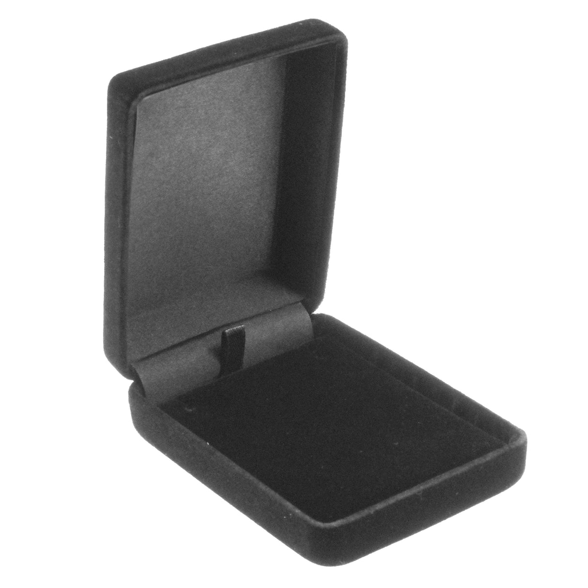 Black Velvet Stud Earring or Jewelry Pendant Gift Packaging Boxes