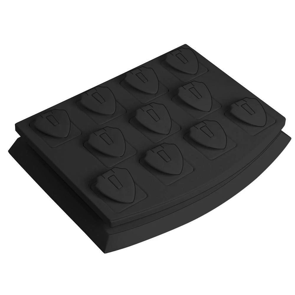 Black Leatherette Jewelry Pendant & Ring Display Set Jewelry Display Tray