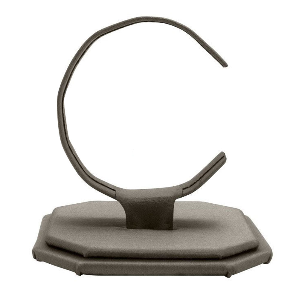 Steel Grey Leatherette Jewelry Watch Display Stand