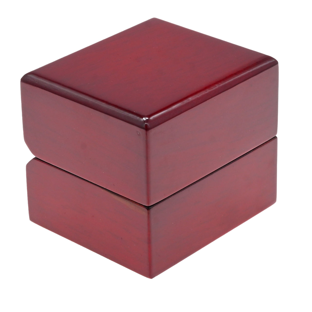 Red Rosewood Jewelry Ring Box Packaging
