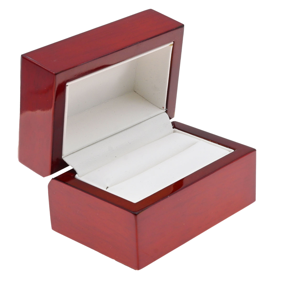 Red Rosewood Dual Jewelry Ring Gift Packaging Boxes