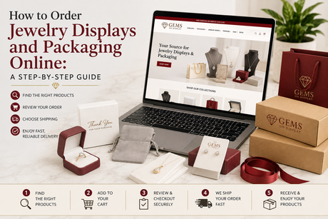 How to Order Jewelry Displays and Packaging Online: A Step-by-Step Guide