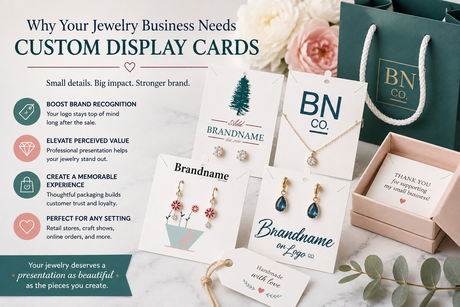 Why Your Jewelry Business Needs Custom Display Cards
