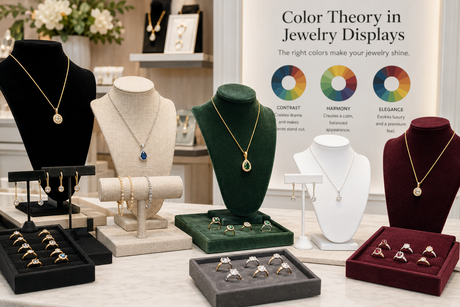 How Color Theory Helps Jewelry Retailers Choose Display Colors