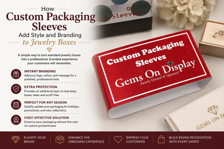 How Custom Packaging Sleeves Add Style and Branding to Jewelry Boxes