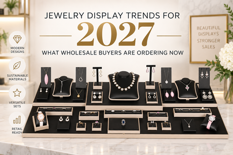 Jewelry Display Trends for 2027: What Wholesale Buyers Are Ordering Now