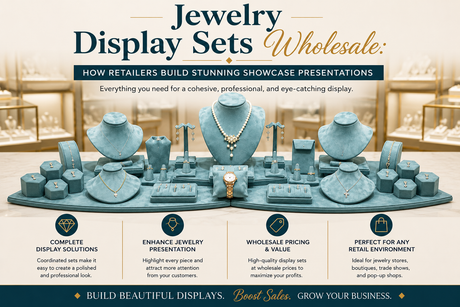 Jewelry Display Sets Wholesale: How Retailers Build Stunning Showcase Presentations