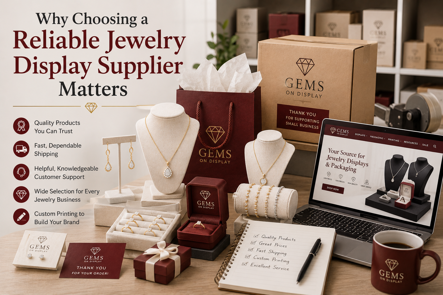 Why Choosing a Reliable Jewelry Display Supplier Matters