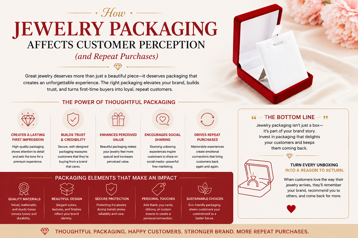 How Jewelry Packaging Affects Customer Perception (and Repeat Purchases)
