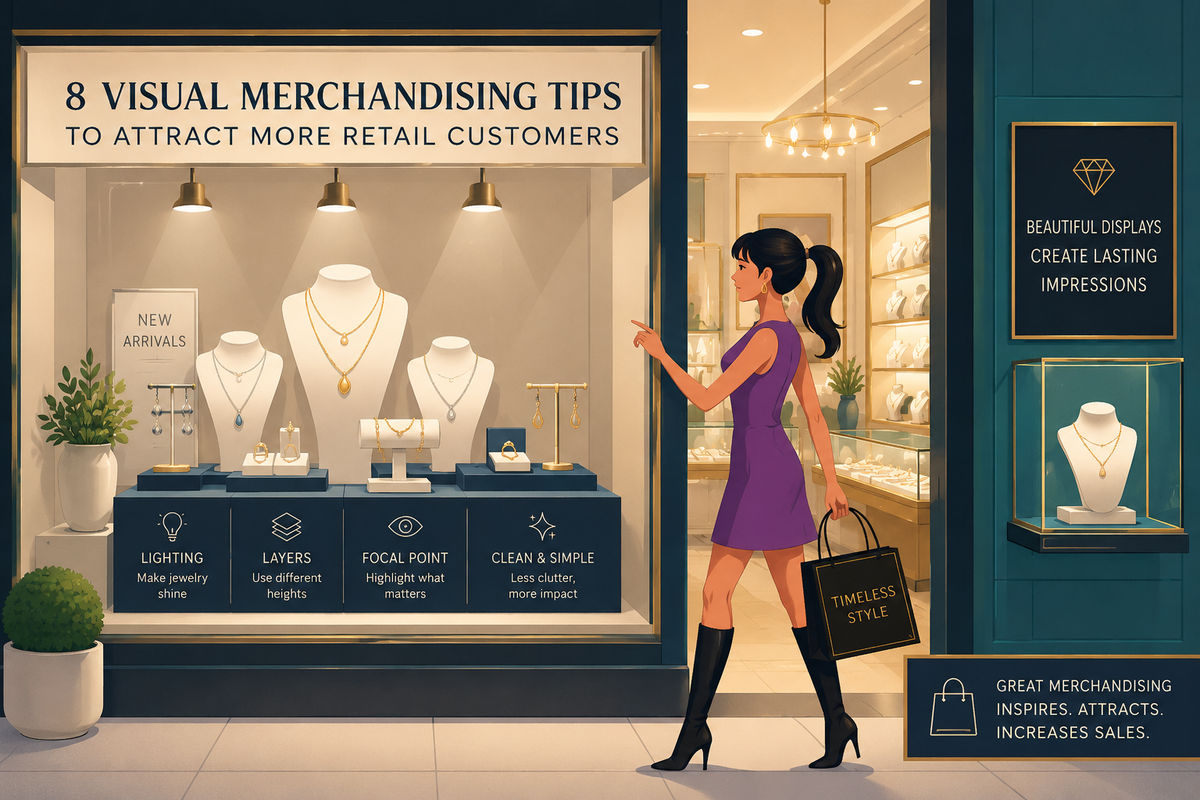 8 Visual Merchandising Tips to Attract More Retail Customers
