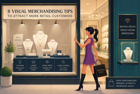 8 Visual Merchandising Tips to Attract More Retail Customers