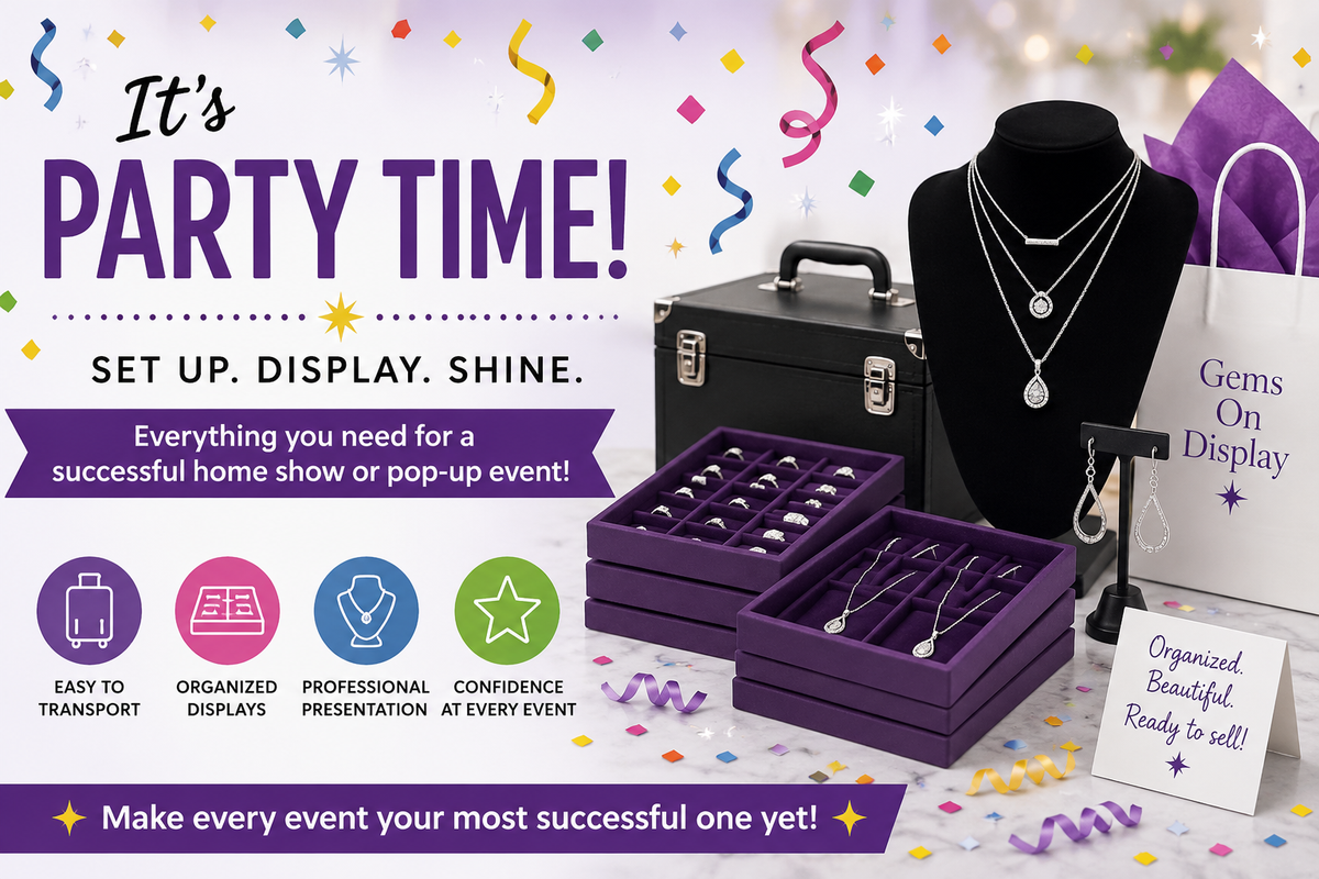 How to Set Up a Jewelry Display for Home Shows & Pop-Up Events