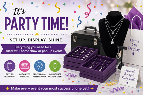 How to Set Up a Jewelry Display for Home Shows & Pop-Up Events