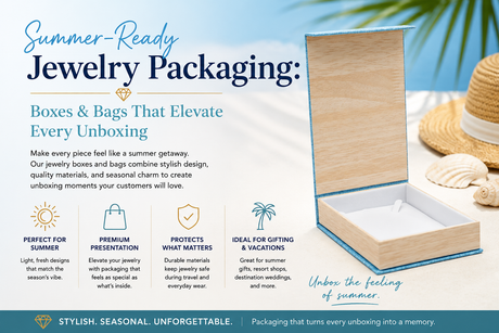 Summer-Ready Jewelry Packaging: Boxes & Bags That Elevate Every Unboxing