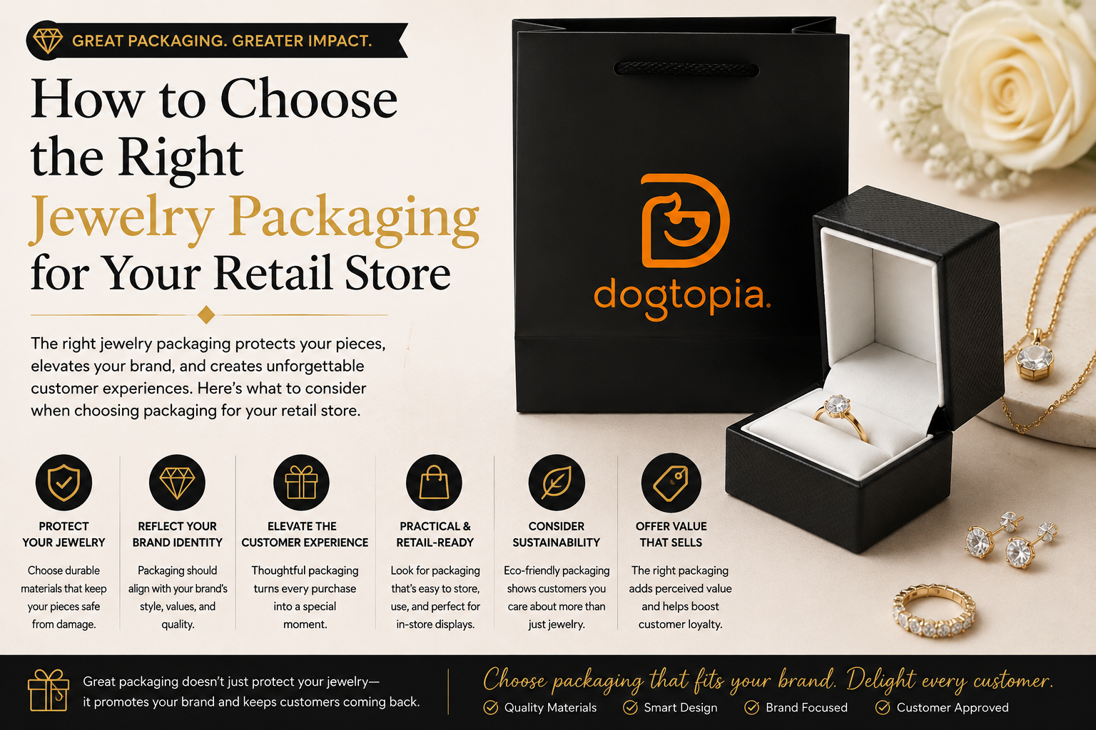 How to Choose the Right Jewelry Packaging for Your Retail Store