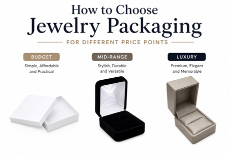 How to Choose Jewelry Packaging for Different Price Points (Budget, Mid-Range, Luxury)