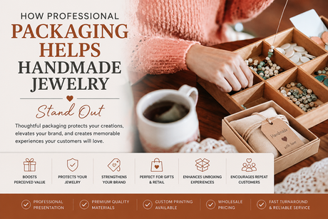 How Professional Packaging Helps Handmade Jewelry Stand Out