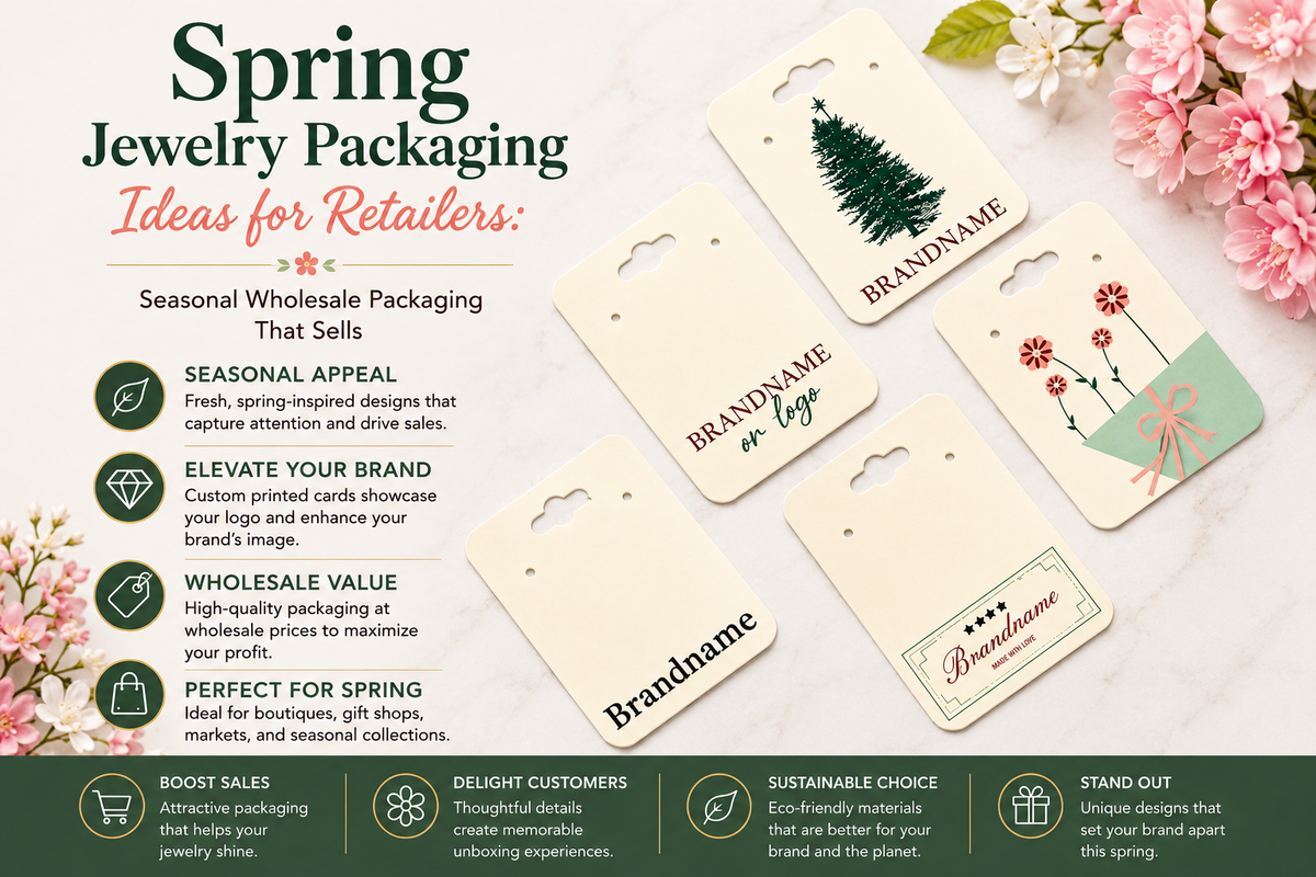 Spring Jewelry Packaging Ideas for Retailers: Seasonal Wholesale Packaging That Sells