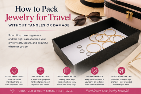 How to Pack Jewelry for Travel Without Tangles or Damage