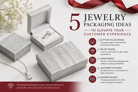 5 Jewelry Packaging Ideas to Elevate Your Customer Experience