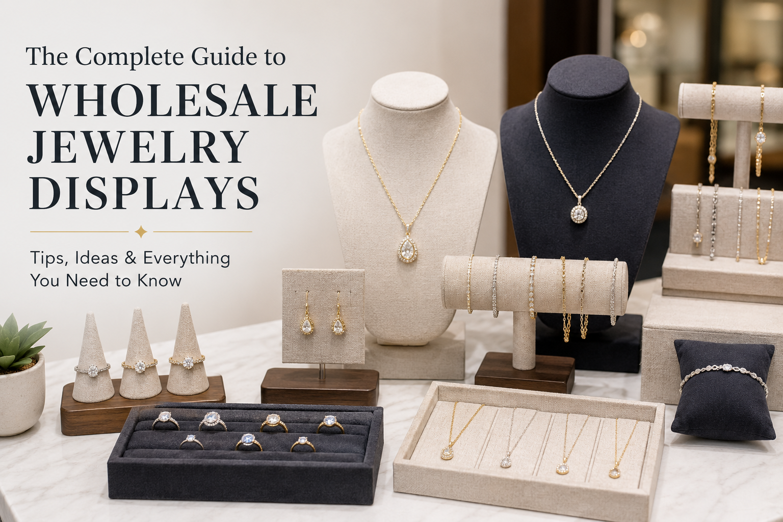 The Complete Guide to Wholesale Jewelry Displays