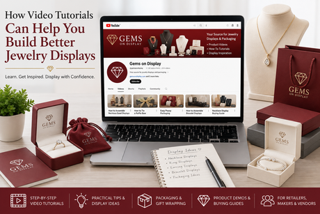 How Video Tutorials Can Help You Build Better Jewelry Displays