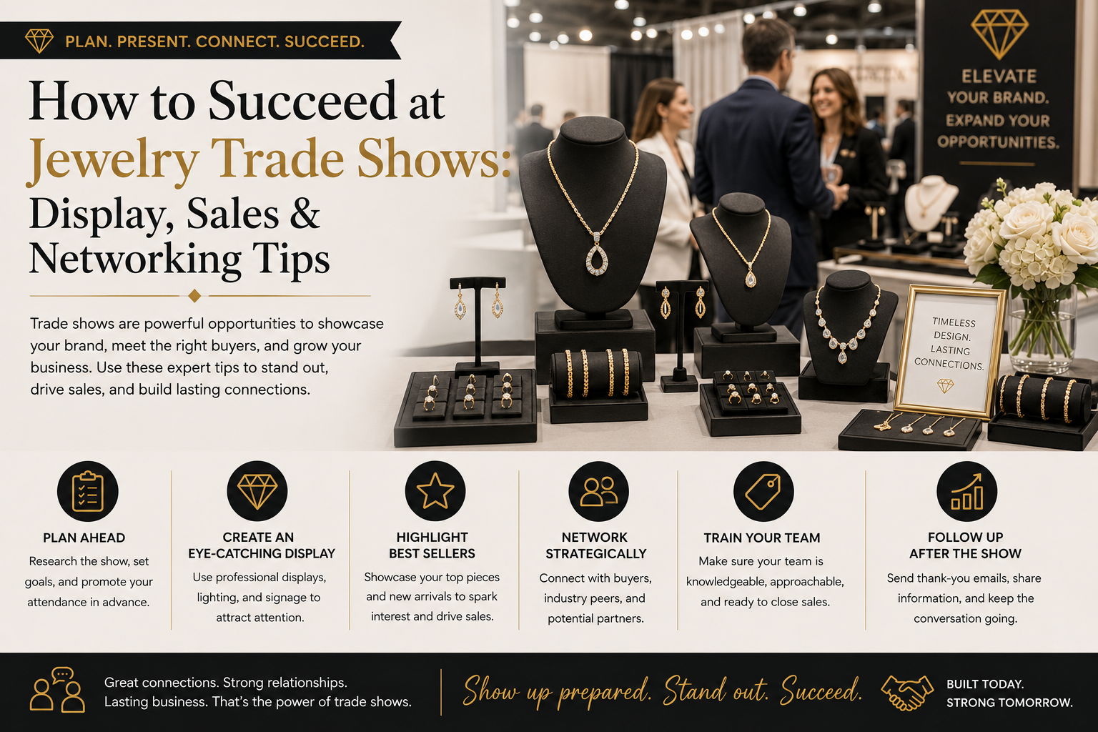 How to Succeed at Jewelry Trade Shows: Display, Sales & Networking Tips