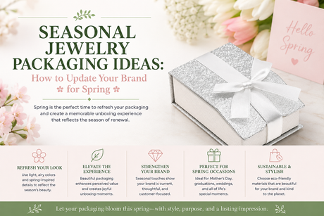 Seasonal Jewelry Packaging Ideas: How to Update Your Brand for Spring