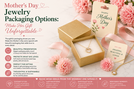Mother’s Day Jewelry Packaging Options: Make Her Gift Unforgettable