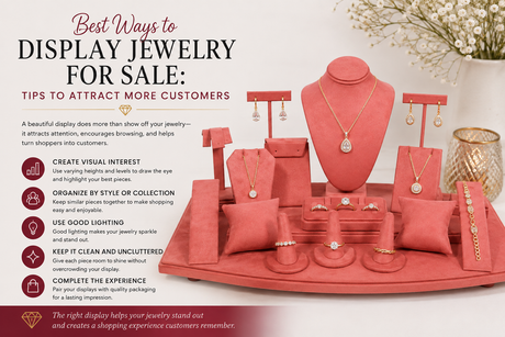 Best Ways to Display Jewelry for Sale: Tips to Attract More Customers