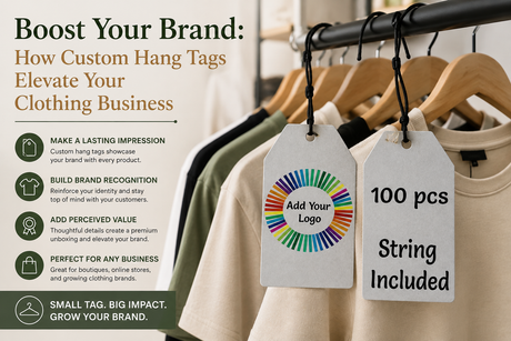Custom Hang Tags for Clothing: How Wholesale Buyers Build Stronger Brands